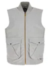 Objects Iv Life Grey Canvas Vest In Gray