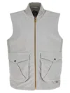 Objects Iv Life Grey Canvas Vest In Gray