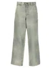 Objects Iv Life Green Baggy Jeans In Green
