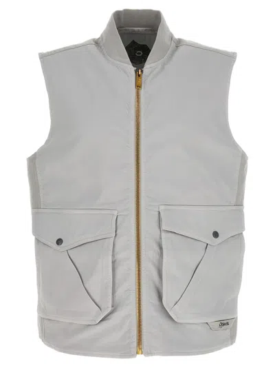 OBJECTS IV LIFE GREY CANVAS VEST