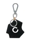 Objects Iv Life Logo Cut-out Keychain In Black