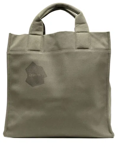 OBJECTS IV LIFE LOGO-PRINT CANVAS TOTE BAG