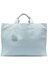 Objects Iv Life Logo-print Cotton Tote Bag In Grey