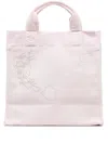 Objects Iv Life Logo-print Cotton Tote Bag In Pink