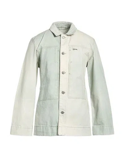 Objects Iv Life Man Denim Outerwear Sage Green Size Xl Cotton