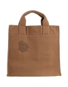 Objects Iv Life Man Handbag Camel Size - Cotton In Sand