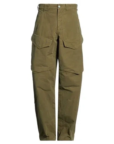 Objects Iv Life Man Pants Military Green Size 34 Organic Cotton