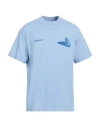 Objects Iv Life Boulder-print Cotton T-shirt In Blue