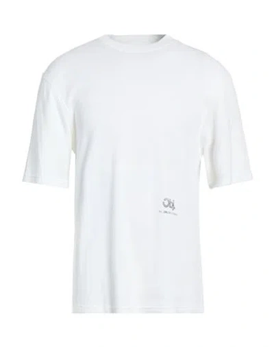 Objects Iv Life Man T-shirt White Size Xxl Cotton, Modal