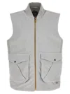 Objects Iv Life Grey Canvas Vest In Gray