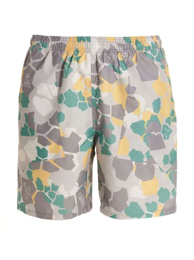 OBJECTS IV LIFE MEN'S PRINTED BEACH SHORTS