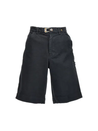 OBJECTS IV LIFE NAVY BLUE CARPENTER BERMUDA SHORTS