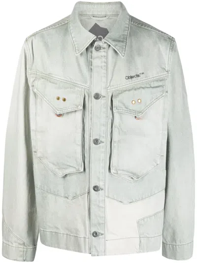 OBJECTS IV LIFE PANELLED DENIM JACKET