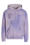 Objects Iv Life Printed Faded Effect Hoodie