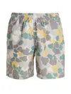 Objects Iv Life Multicolor Printed Beach Shorts In Multi