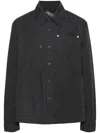 Objects Iv Life Shell Cotton Shirt Jacket In Grey