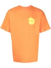 Objects Iv Life Graphic-print Cotton T-shirt In Orange
