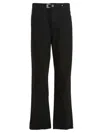 Objects Iv Life Dark Grey Straight Jeans In Black