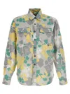 Objects Iv Life Multicolor Workwear Shirt In Gray