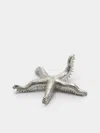 Objet Luxe Starfish Silver-plated Chopstick Rests (set Of 4)