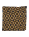 Oblo Unique Oblò Unique Man Scarf Mustard Size - Acetate, Polyester