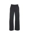 Oblo Unique Palazzo Trousers In Black