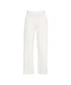 Oblo Unique Palazzo Trousers In White