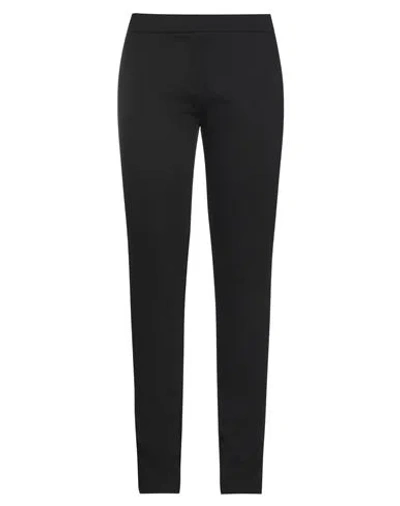Oblo Unique Oblò Unique Woman Pants Black Size L Viscose, Nylon, Elastane