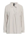 Oblo Unique Oblò Unique Woman Top Light Grey Size M Viscose, Polyester In Grey