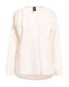 Oblo Unique Oblò Unique Woman Top Light Pink Size L Polyester, Viscose, Elastane