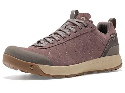 Oboz Bozeman Ii Low Women's Shoes Fig: 10 B - Medium, Suede