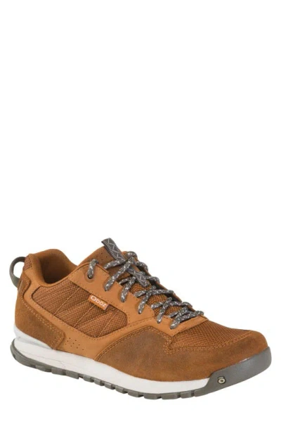 Oboz Bozeman Sneaker In Toasted Pecan