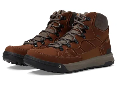 Oboz Burke Mid Leather B-dry In Brown