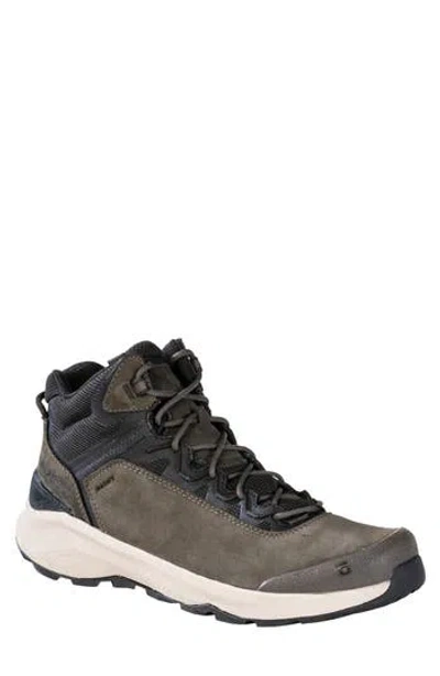 Oboz Cottonwood Mid Waterproof Hiking Shoe In Classic Brown