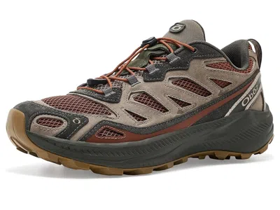 Oboz Crosscut Low Men's Shoes Copper: 11.5 D - Medium, Synthetic In Brown