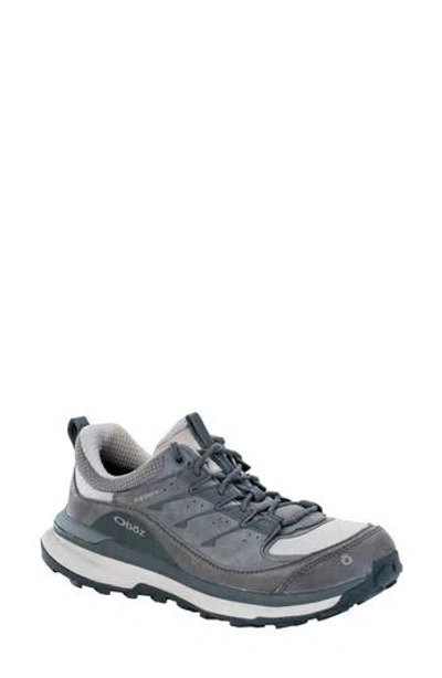 Oboz Hyalite Low B-dry Waterproof Hiking Shoe In Gray