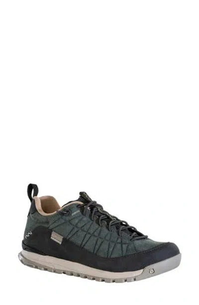 Oboz Jeannette Low Top Sneaker In Black Sea