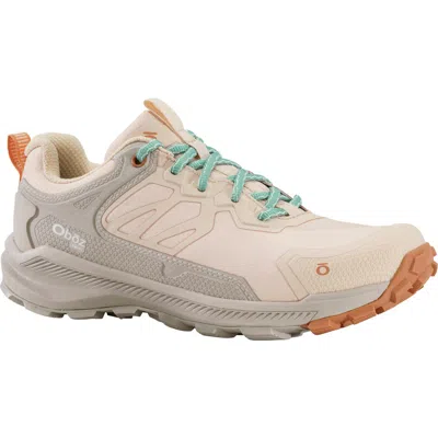 Oboz Katabatic Low B-dry Waterproof Hiking Sneaker In Melon