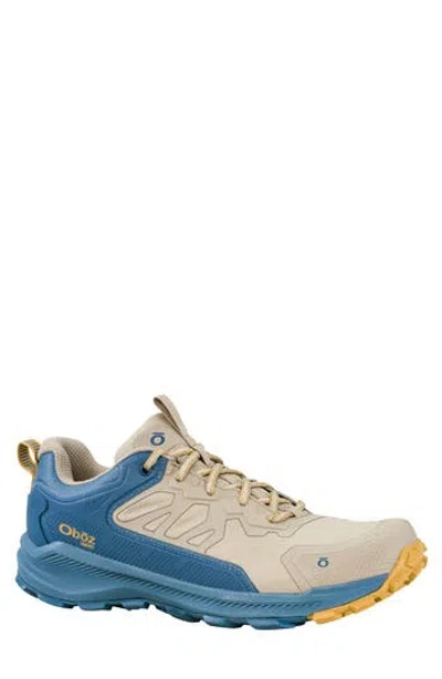 Oboz Katabatic Low B-dry Waterproof Hiking Sneaker In Storm