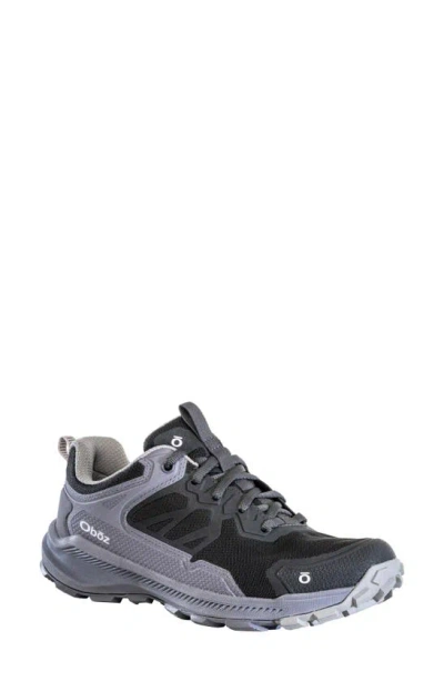 Oboz Katabatic Low Hiking Sneaker In Dark Mineral