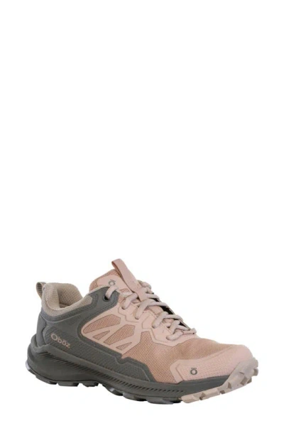 Oboz Katabatic Low Hiking Sneaker In Dusty Rose