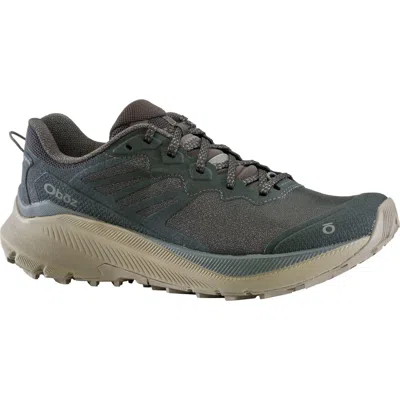 Oboz Katabatic Wind Hiking Sneaker In Raven