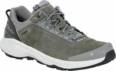 Oboz Men's Cottonwood Low B-dry Trail Shoes In Hazy Gray In Multi