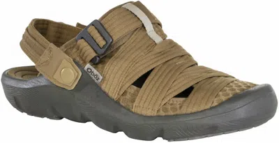 Oboz Men's Whakata Trail Sandal In Mustard Seed In Brown