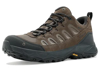 Oboz Sawtooth Ascent Low B-dry In Brown