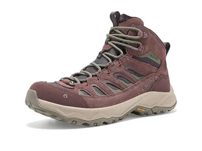 Oboz Sawtooth Ascent Mid Insulated Waterproof Women's Hiking Boots Berry: 8.5 B - Medium, Leather