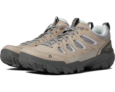 Oboz Sawtooth X Low 23902 Womens Us 7w Drizzle Waterproof Hiking Shoes Gbnc409 In Neutral