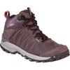 Oboz Sypes Mid B-dry Hiking Sneaker In Peppercorn