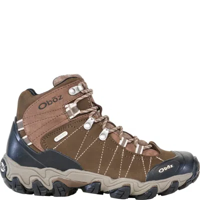 Oboz Women's Bridger Mid B-dry Waterproof Boot In Walnut In Brown