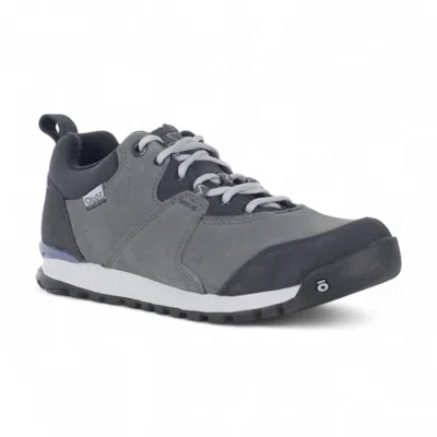 Oboz Women's Emma Low Shoes In Charcoal In Gray
